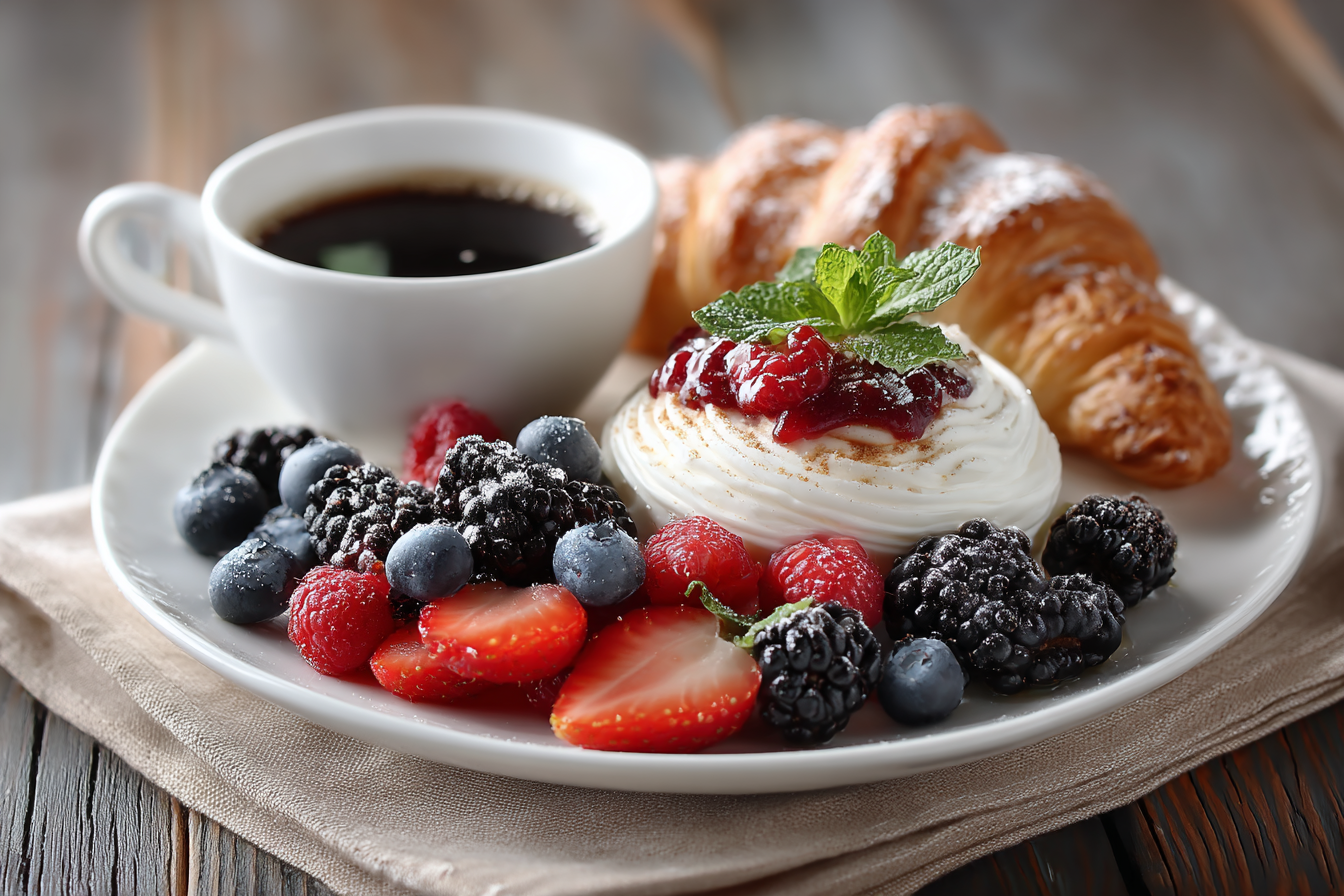 Активні люди старшого віку насолоджуються здоровою їжею